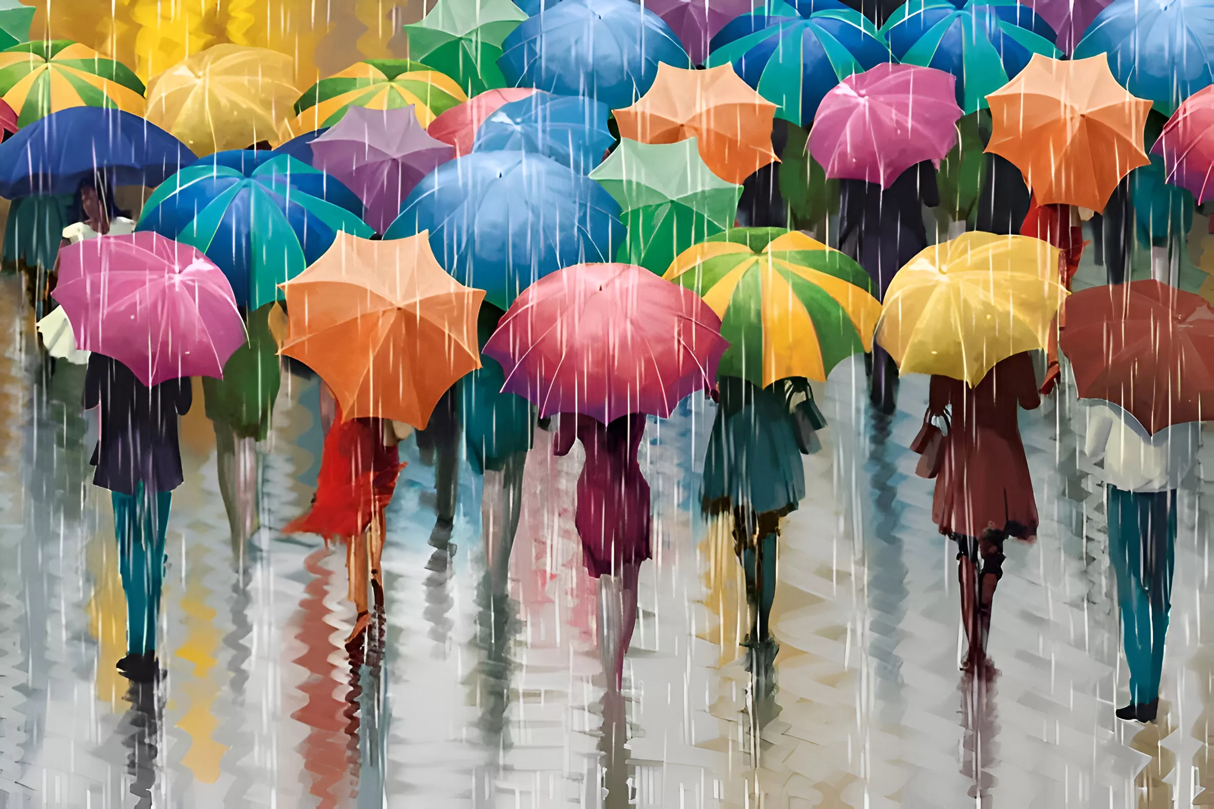 Песня дождь под зонтом